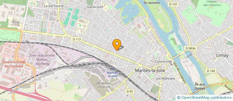 localisation de l'entreprise ONCE UPON A SHOW  MANTES-LA-JOLIE