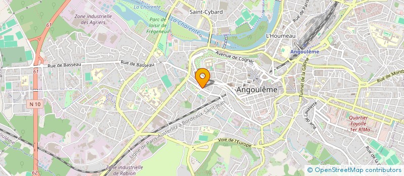 localisation de l'entreprise ONCE UPON A TOON à ANGOULEME