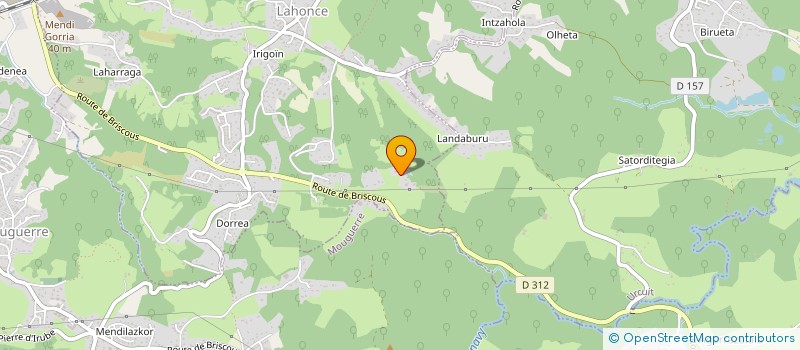 localisation de l'entreprise ONCHALO  URCUIT