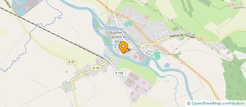 localisation de l'entreprise ONCLE BEN  MOUZON