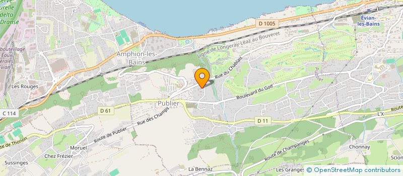 localisation de l'entreprise ONCLE BEN  PUBLIER