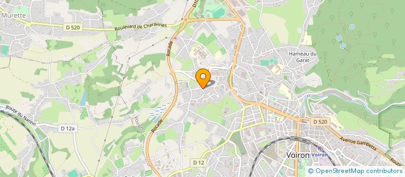 localisation de l'entreprise ONCLE NICOLAS à VOIRON