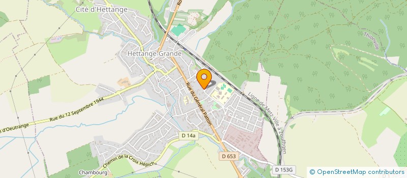 localisation de l'entreprise ONCOGEST  HETTANGE-GRANDE