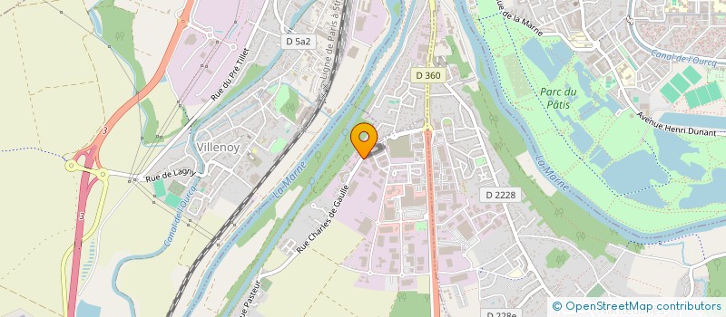 localisation de l'entreprise ONCOLOGIE MEDICALE BROU à MAREUIL-LES-MEAUX
