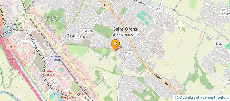localisation de l'entreprise ONCOPARC à TOULOUSE