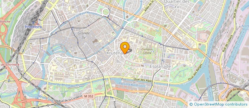 localisation de l'entreprise ONCOPHYT à STRASBOURG