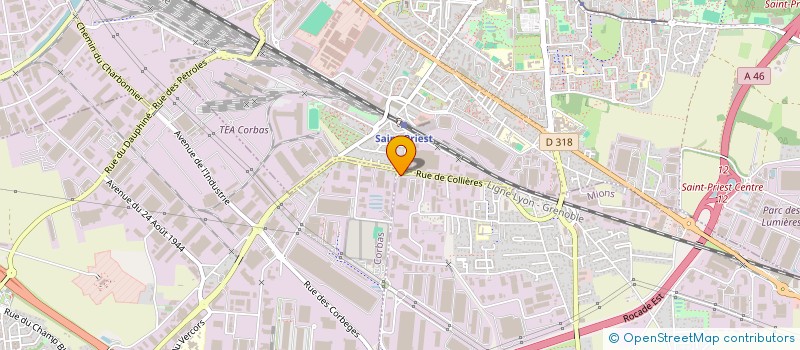 localisation de l'entreprise OND ELEC  MIONS