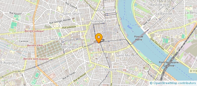 localisation de l'entreprise ONDA à BORDEAUX