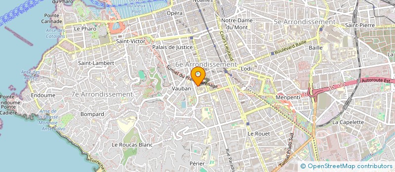 localisation de l'entreprise ONDAREA  MARSEILLE