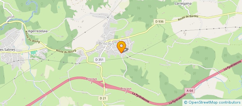 localisation de l'entreprise ONDAREA CONCIERGERIE  HASPARREN