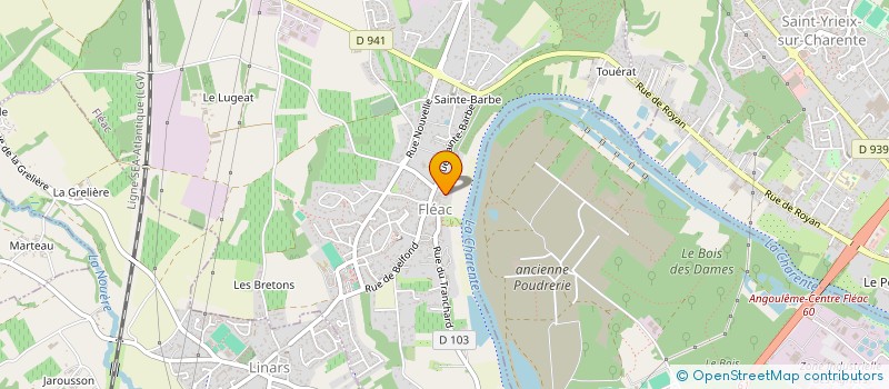 localisation de l'entreprise ONDE DE CHOC à FLEAC