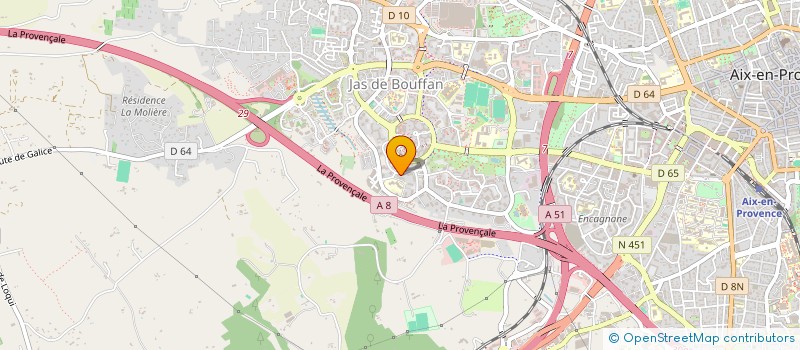 localisation de l'entreprise ONDE DE VIE à AIX-EN-PROVENCE