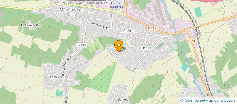 localisation de l'entreprise ONDE MARINE  EPONE