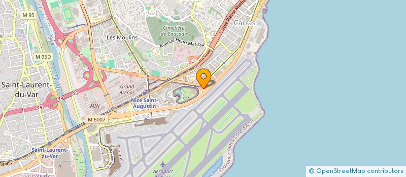 localisation de l'entreprise ONDE MARINE  NICE