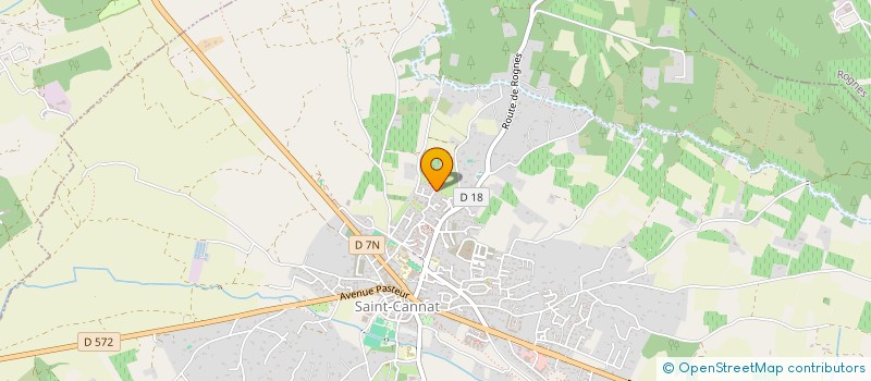 localisation de l'entreprise ONDE MUSIC  SAINT-CANNAT