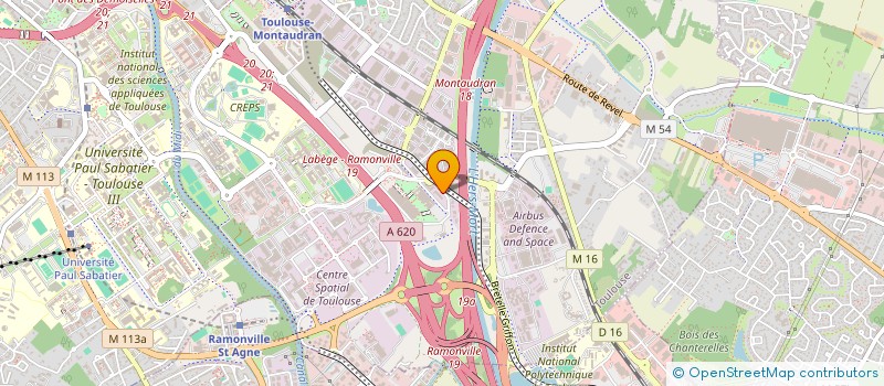 localisation de l'entreprise ONDE NUMERIQUE à TOULOUSE