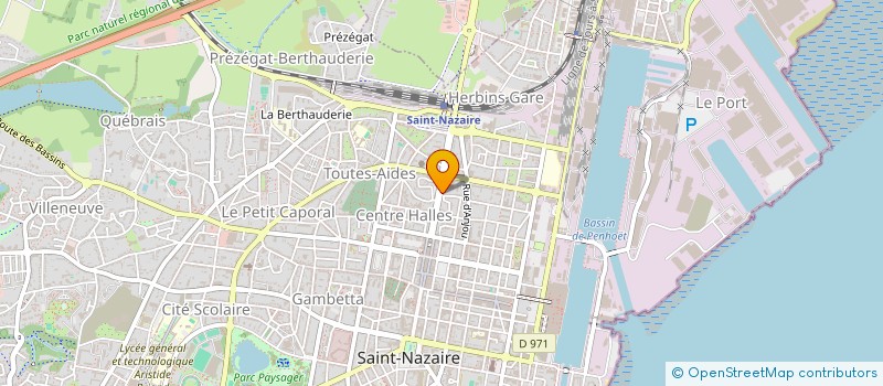 localisation de l'entreprise ONDER - RIVAS INDIVISION  SAINT-NAZAIRE