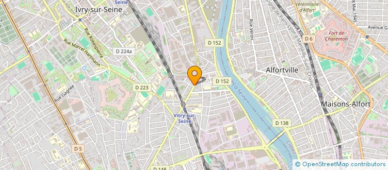 localisation de l'entreprise ONDES EXPERIMENTALES à VITRY-SUR-SEINE