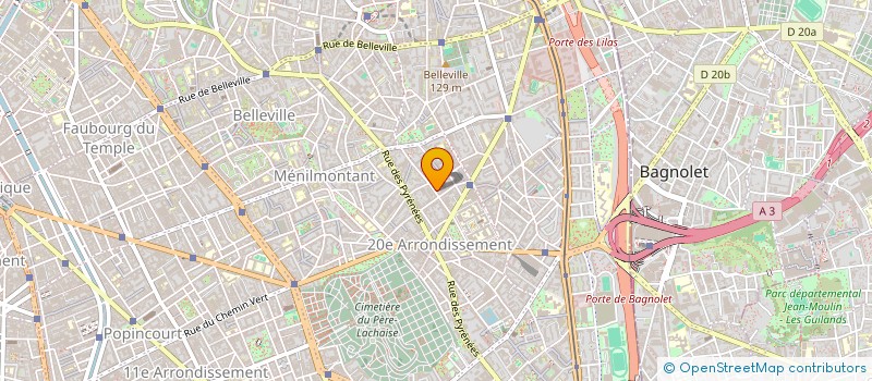 localisation de l'entreprise ONDINE  PARIS