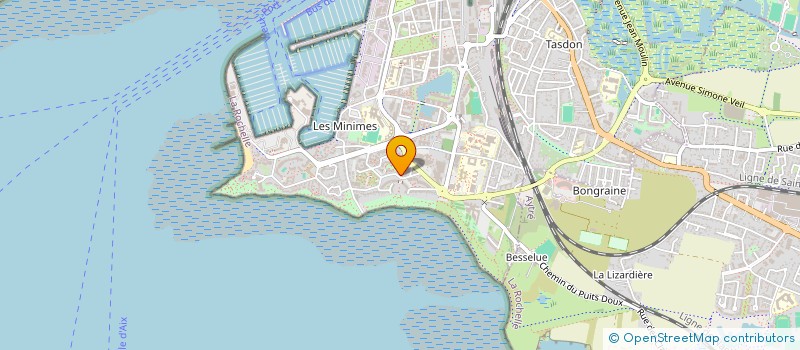 localisation de l'entreprise ONDINNE  LA ROCHELLE