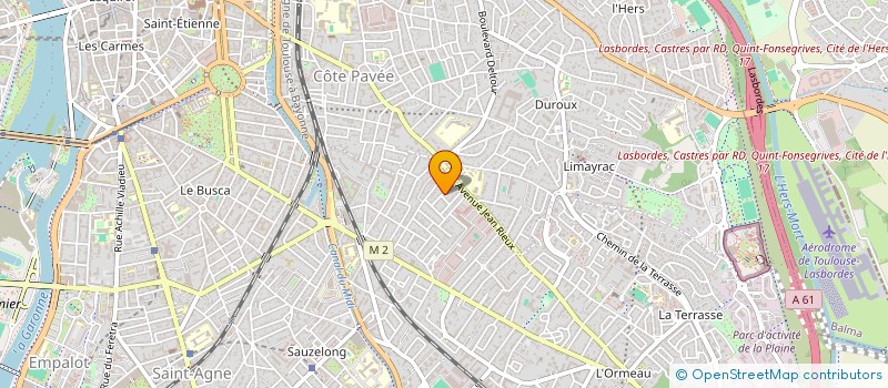 localisation de l'entreprise ONDIWI à TOULOUSE