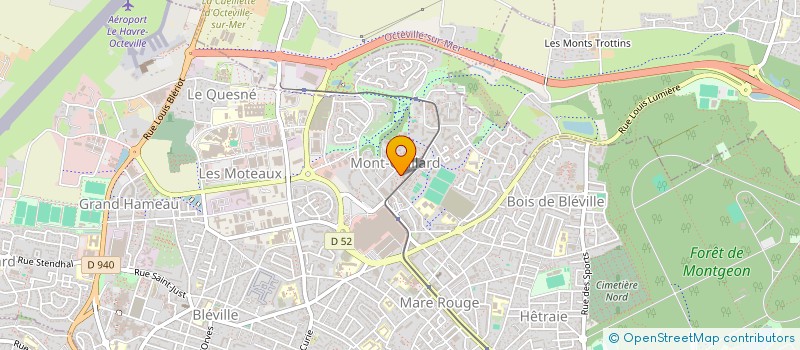 localisation de l'entreprise ONDO DELOS  LE HAVRE