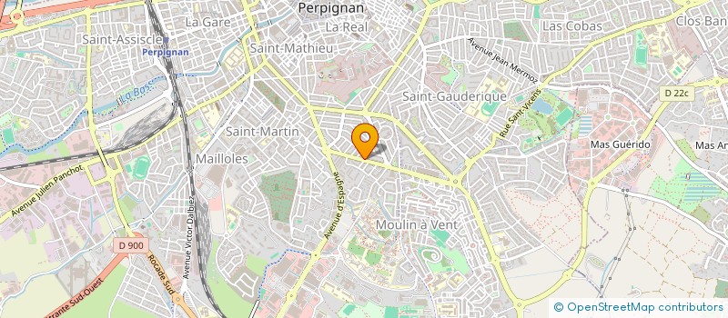 localisation de l'entreprise ONDOA à PERPIGNAN