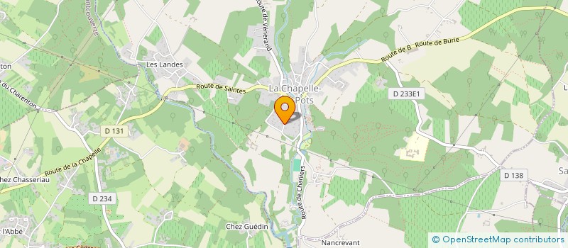 localisation de l'entreprise ONDORA, MUSIQUE PRODUCTIONS  LA CHAPELLE-DES-POTS