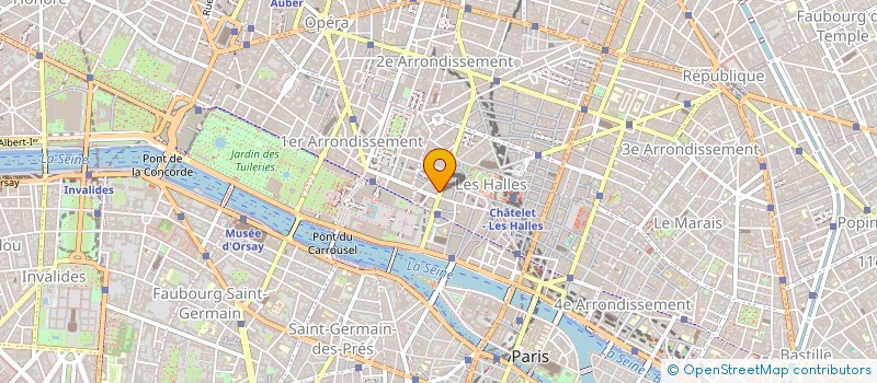 localisation de l'entreprise ONDRH (OFFICE NATIONAL DES RESSOURCES HUMAINES) à PARIS
