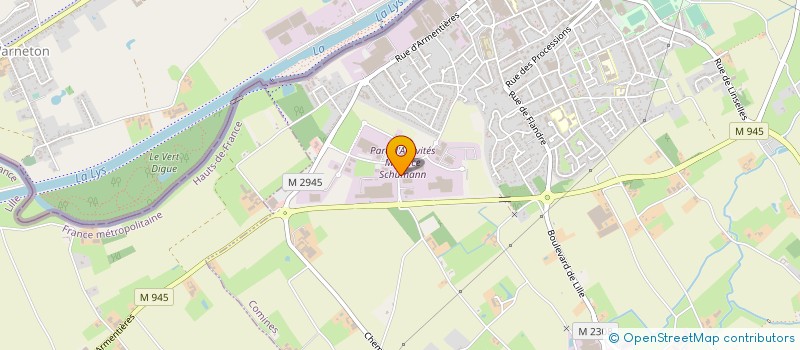 localisation de l'entreprise ONDUCLAIR à COMINES
