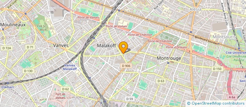 localisation de l'entreprise ONDULE RECORDINGS (ONDULE)  MALAKOFF