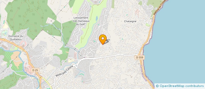 localisation de l'entreprise ONDULEXPRESS à SAINTE-MAXIME