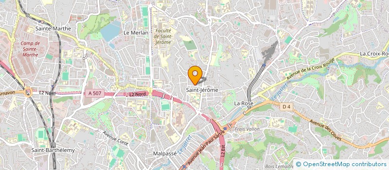 localisation de l'entreprise ONE-22 à MARSEILLE