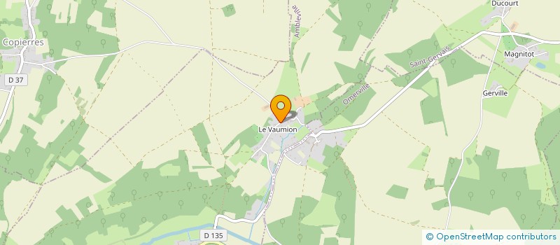 localisation de l'entreprise ONE 4 TWO  AMBLEVILLE