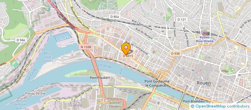 localisation de l'entreprise ONE à ROUEN