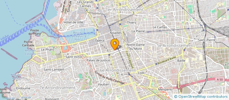 localisation de l'entreprise ONE  MARSEILLE