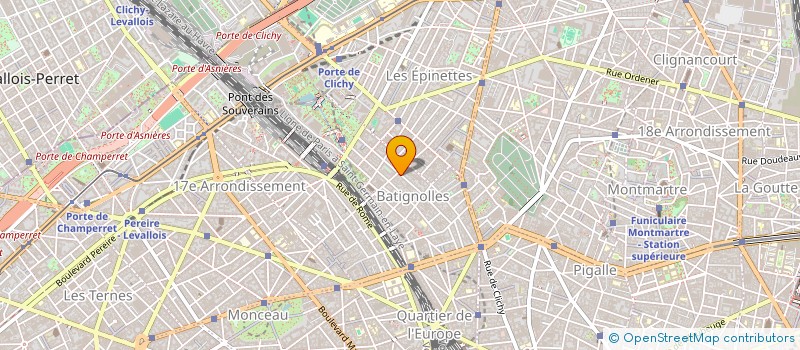 localisation de l'entreprise ONE 8 MEDIA  PARIS