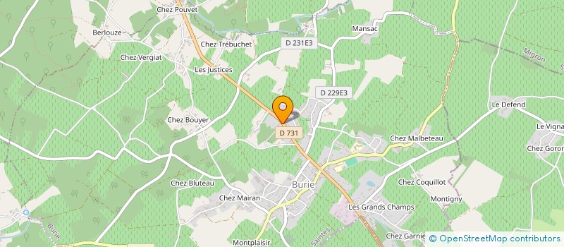 localisation de l'entreprise ONE ACORN INTERNATIONAL  BURIE