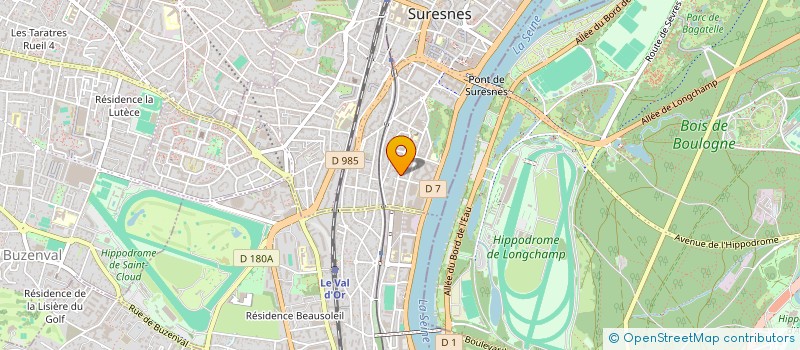 localisation de l'entreprise ONE-AIR à SURESNES