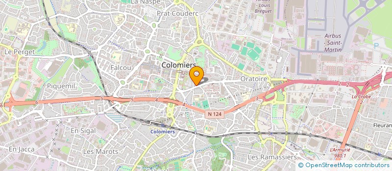 localisation de l'entreprise ONE AIX à COLOMIERS