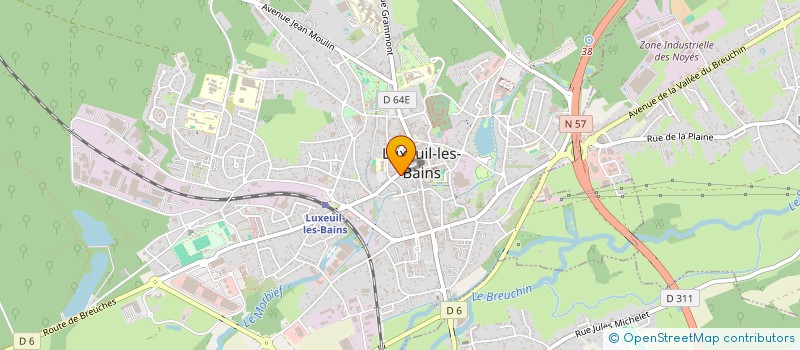 localisation de l'entreprise ONE ANOTHER CONSULTING  LUXEUIL-LES-BAINS