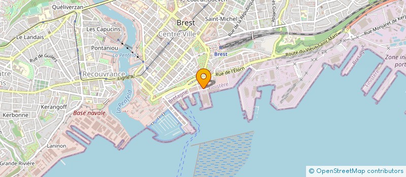 localisation de l'entreprise ONE ARCHITECTES  BREST