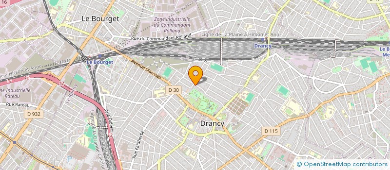 localisation de l'entreprise ONE AUTO  DRANCY