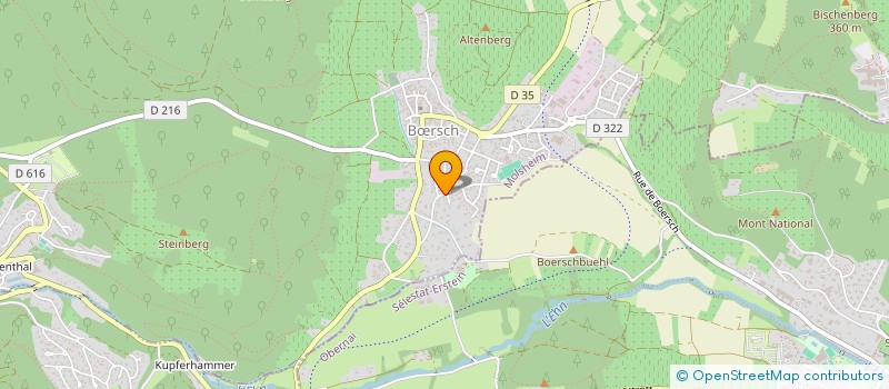 localisation de l'entreprise ONE'B  BRSCH