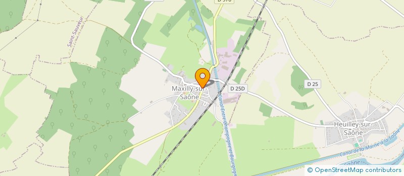 localisation de l'entreprise ONE BARBER  MAXILLY-SUR-SAONE