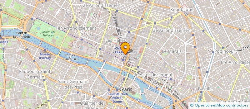 localisation de l'entreprise ONE BEAUTE à PARIS