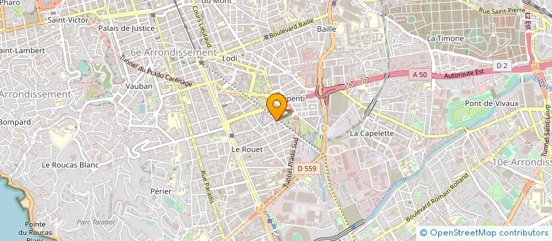 localisation de l'entreprise ONE BODYGARD à MARSEILLE