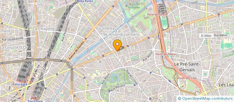 localisation de l'entreprise ONE BY ONE à PARIS