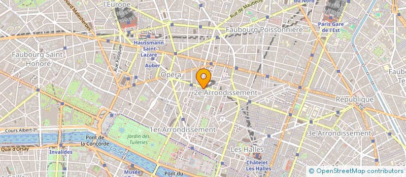 localisation de l'entreprise ONE CARE INTERNATIONAL  PARIS