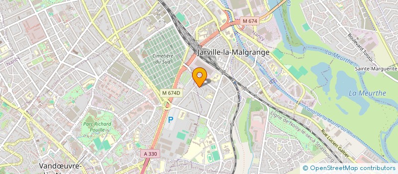 localisation de l'entreprise ONE CENT DIFFUSIONS  JARVILLE-LA-MALGRANGE